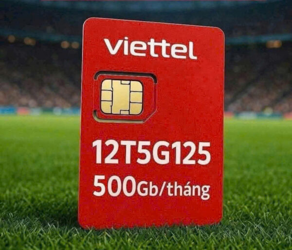 Sim 5G Viettel 12T5G125 500GB